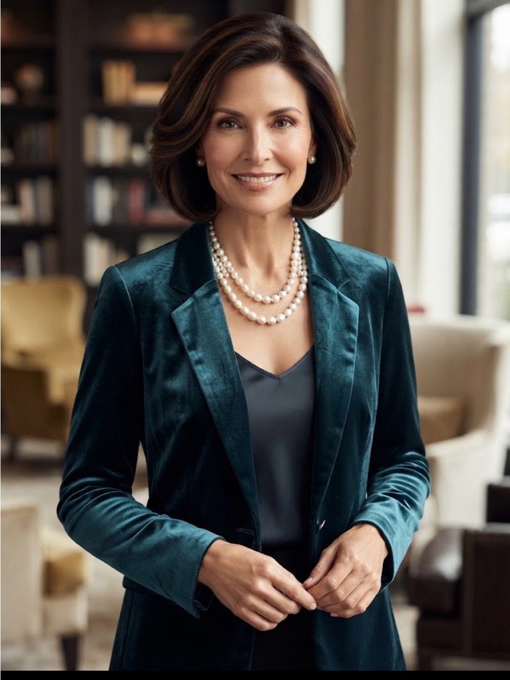 Rachel Zoe Emerald Teal Velvet Blazer